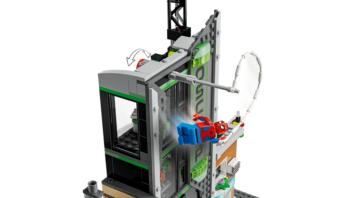 Bộ Mô Hình LEGO Marvel Trận Chiến Spider-Man và Tháp Oscorp #76324