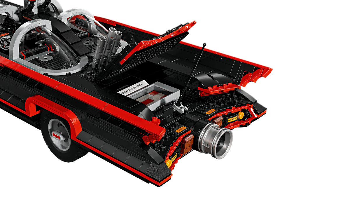 Bộ Mô Hình LEGO Batman Xe Batmobile Cổ Điển Thập Niên 1960 #76328