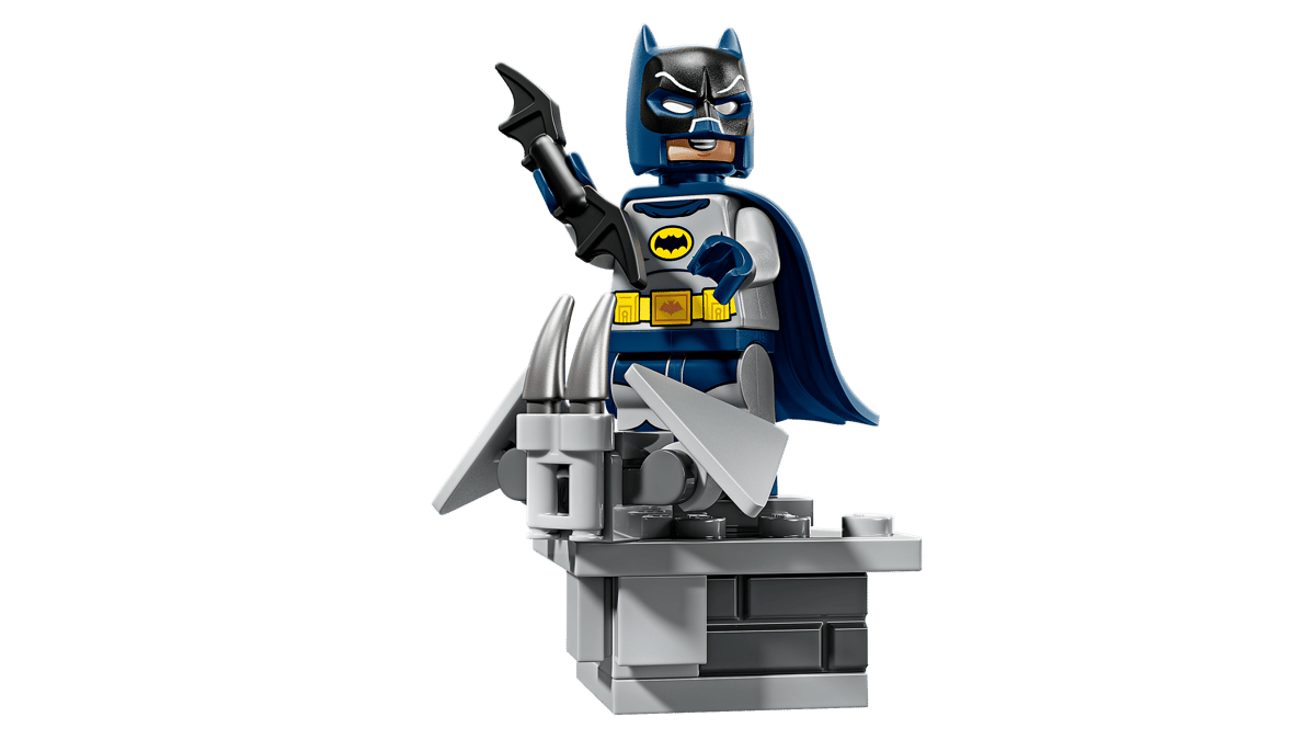 Bộ Mô Hình LEGO Batman Xe Batmobile Cổ Điển Thập Niên 1960 #76328