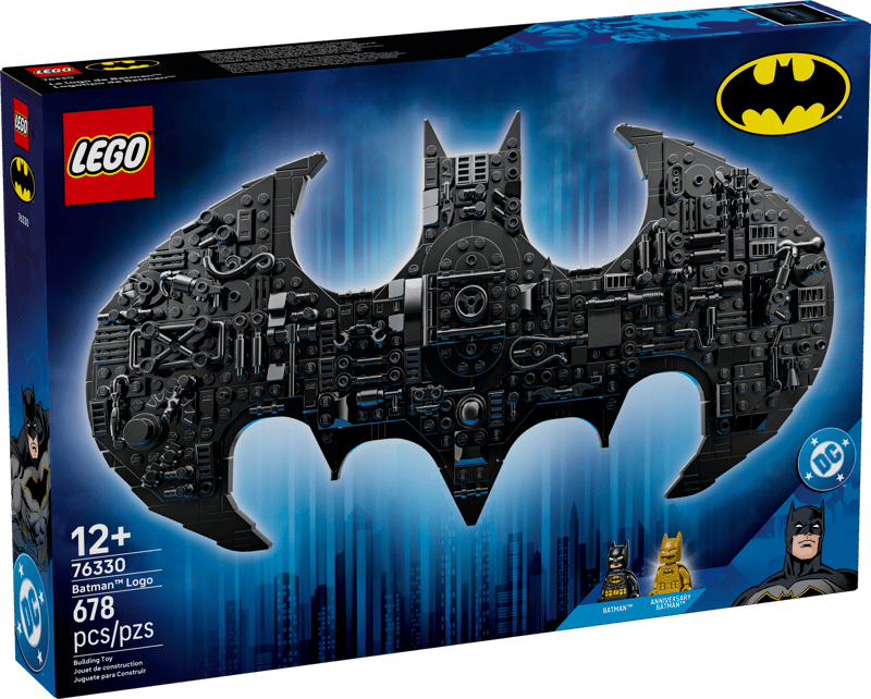 Bộ Mô Hình Biểu Tượng Logo Batman LEGO SUPERHEROES #76330