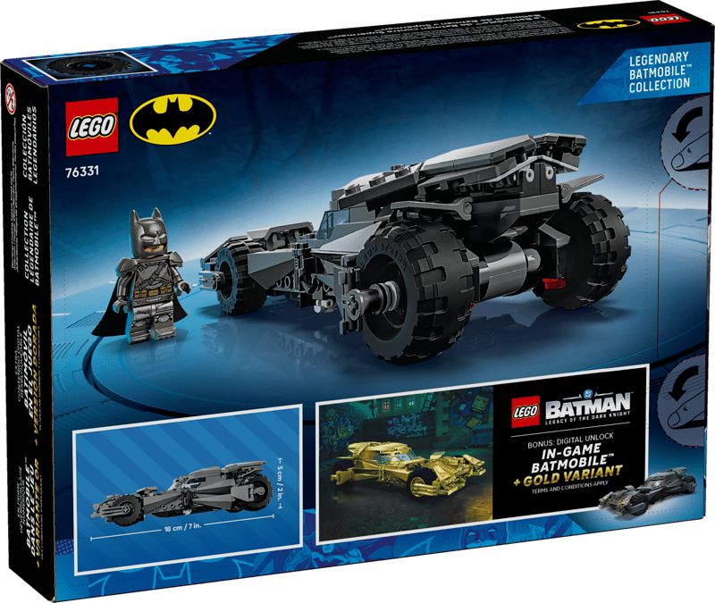 Xe Batman V Superman™ Batmobile™ LEGO SUPERHEROES #76331