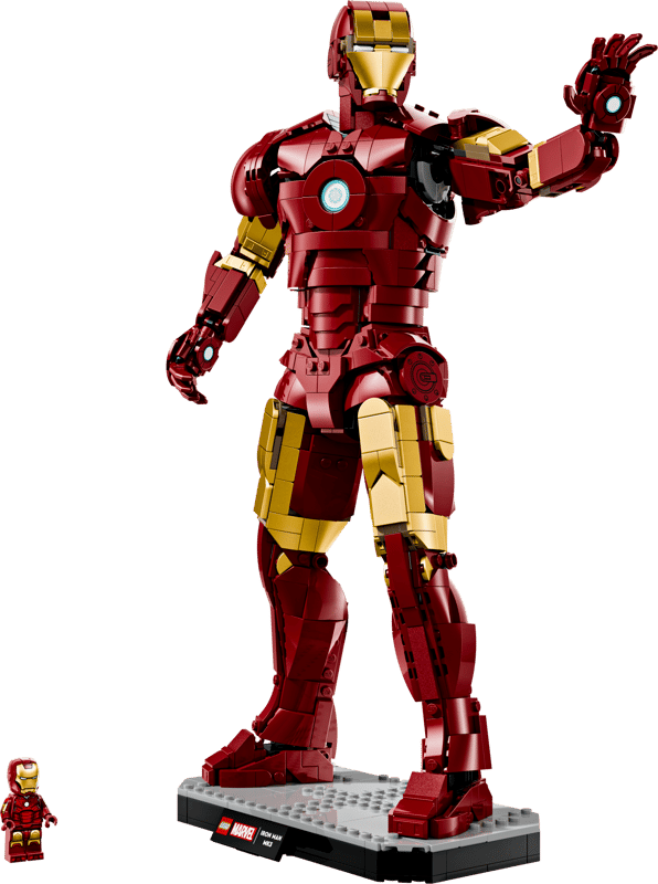 Bộ Mô Hình Iron Man: Người Sắt Giáp Mark 3 LEGO SUPERHEROES #76344
