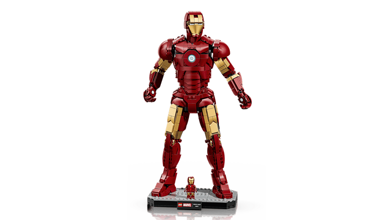 Bộ Mô Hình Iron Man: Người Sắt Giáp Mark 3 LEGO SUPERHEROES #76344