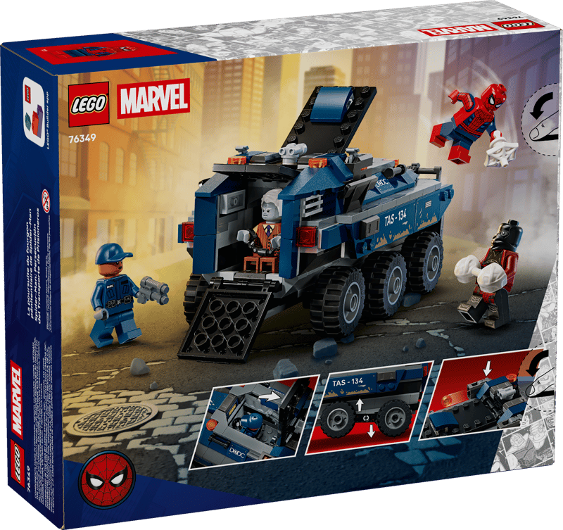 Bộ Mô hình Xe Bọc Thép Spider-Man LEGO SUPERHEROES #76349