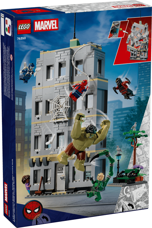 Bộ Mô Hình Trận Chiến Ở Tòa Nhà Cùng Spider-Man LEGO SUPERHEROES #76350