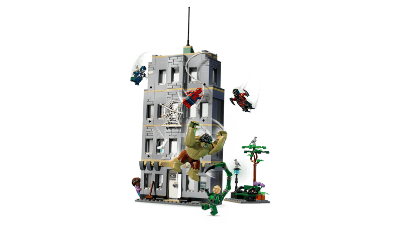 Bộ Mô Hình Trận Chiến Ở Tòa Nhà Cùng Spider-Man LEGO SUPERHEROES #76350