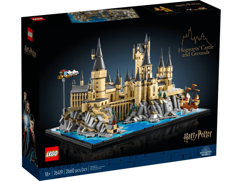 Bộ Mô Hình Lâu Đài Hogwarts Và Khuôn Viên LEGO Harry Potter #76419