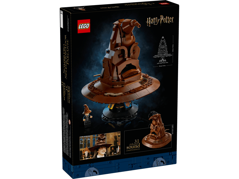 Bộ Mô Hình Nón Phân Loại Ma Thuật Có Âm Thanh  LEGO Harry Potter #76429