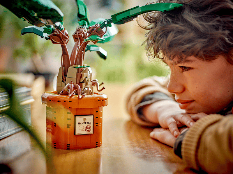 Bộ Mô Hình Lắp Ráp LEGO Harry Potter Cây Mandrake #76433