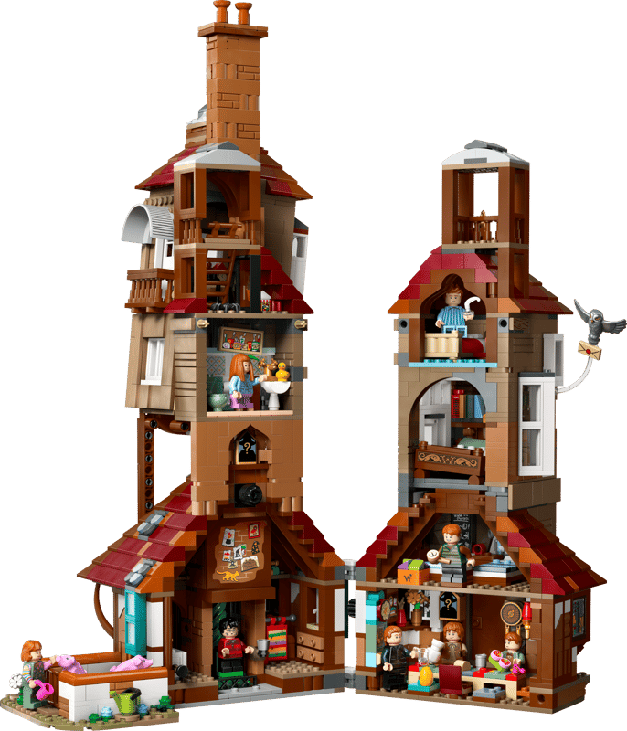 Bộ Mô Hình Trang Trại Hang Sóc Của Gia Đình Weasley LEGO HARRY POTTER #76437