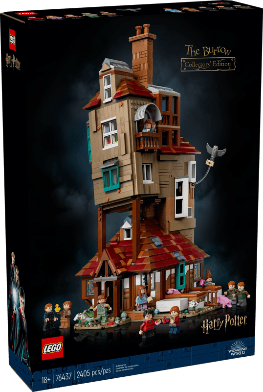 Bộ Mô Hình Trang Trại Hang Sóc Của Gia Đình Weasley LEGO HARRY POTTER #76437