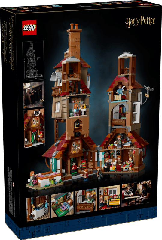 Bộ Mô Hình Trang Trại Hang Sóc Của Gia Đình Weasley LEGO HARRY POTTER #76437