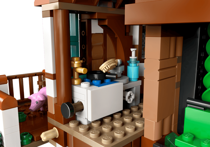 Bộ Mô Hình Trang Trại Hang Sóc Của Gia Đình Weasley LEGO HARRY POTTER #76437