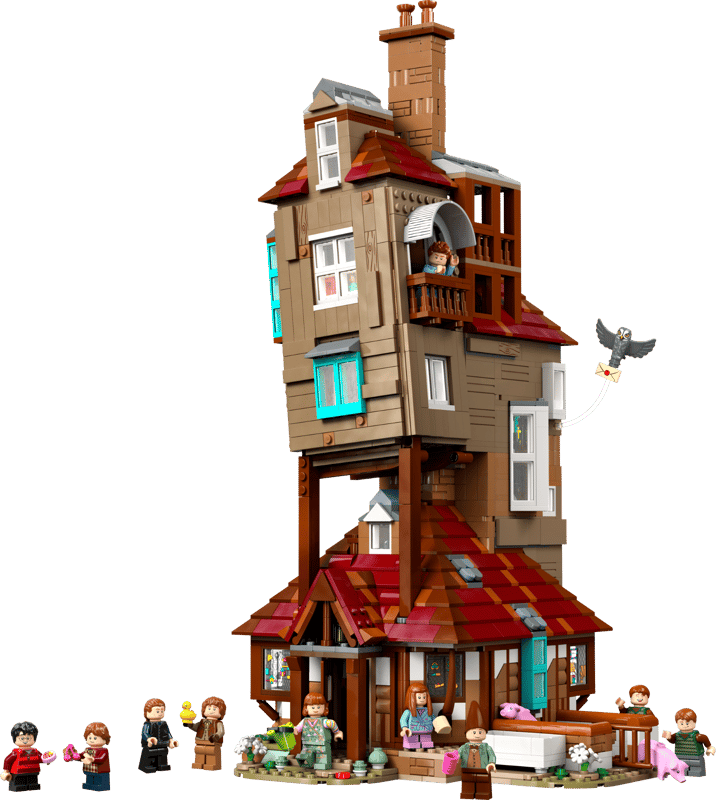 Bộ Mô Hình Trang Trại Hang Sóc Của Gia Đình Weasley LEGO HARRY POTTER #76437