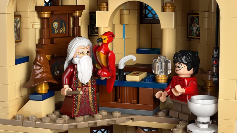 Bộ Mô Hình Lắp Ráp LEGO Harry Potter Tháp Chính Hogwarts #76454