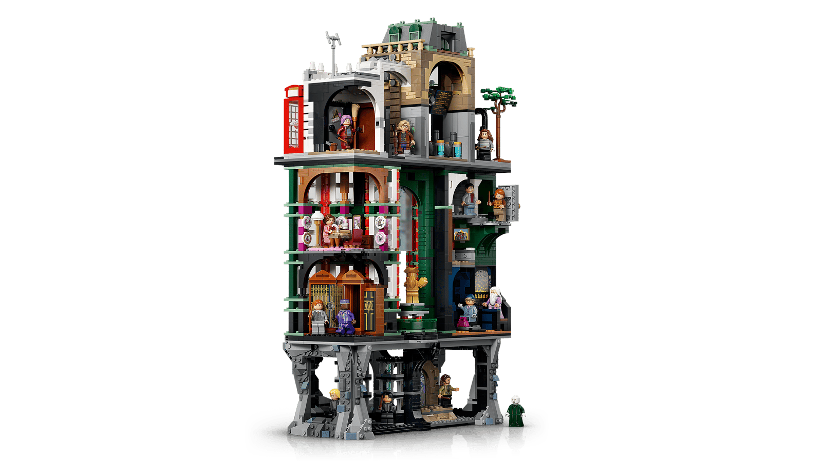 Bộ Mô Hình Lắp Ráp LEGO Harry Potter Trụ Sở Bộ Pháp Thuật Phiên Bản Sưu Tầm #76476