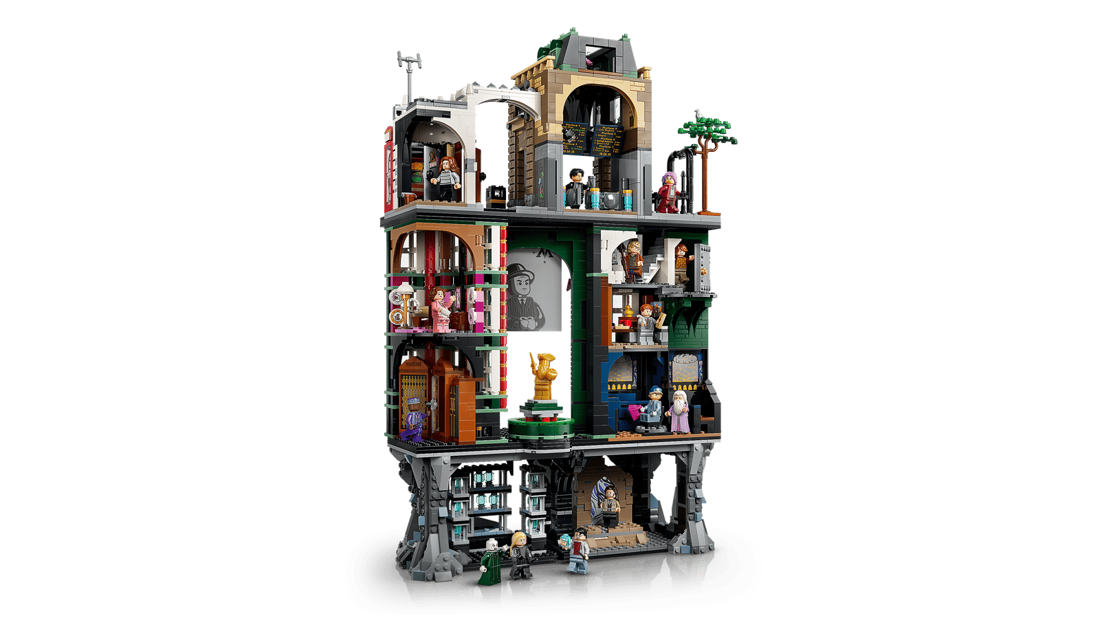 Bộ Mô Hình Lắp Ráp LEGO Harry Potter Trụ Sở Bộ Pháp Thuật Phiên Bản Sưu Tầm #76476