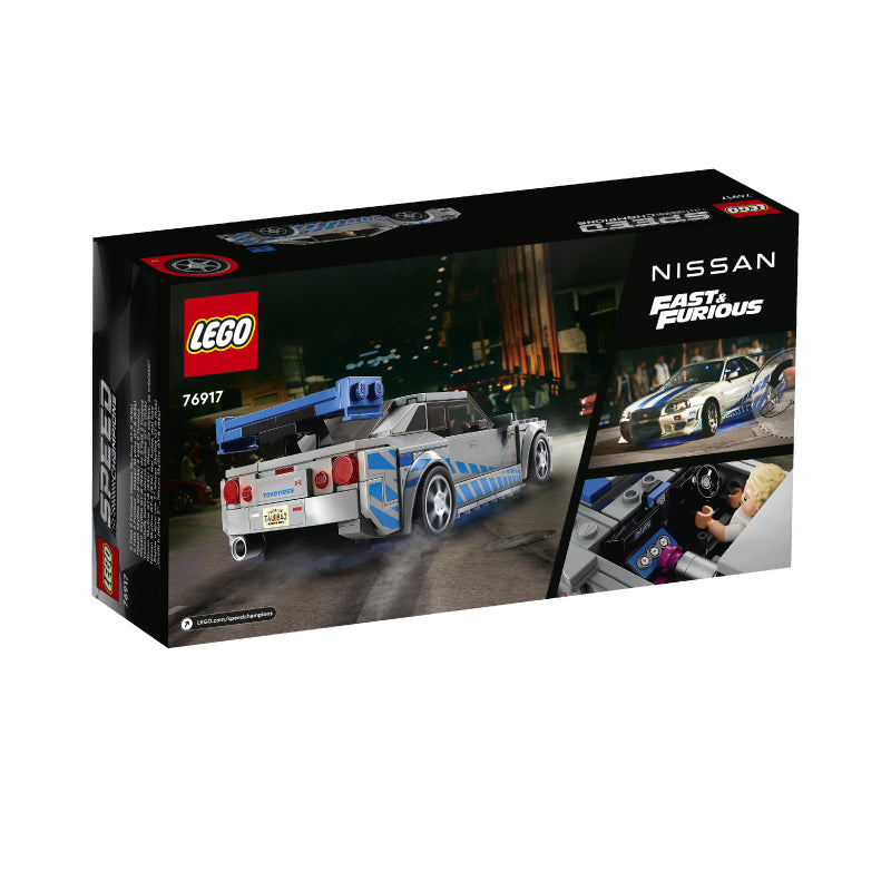 Bộ Mô Hình LEGO SPEED CHAMPIONS Nissan Skyline Gt-R (R34) #76917