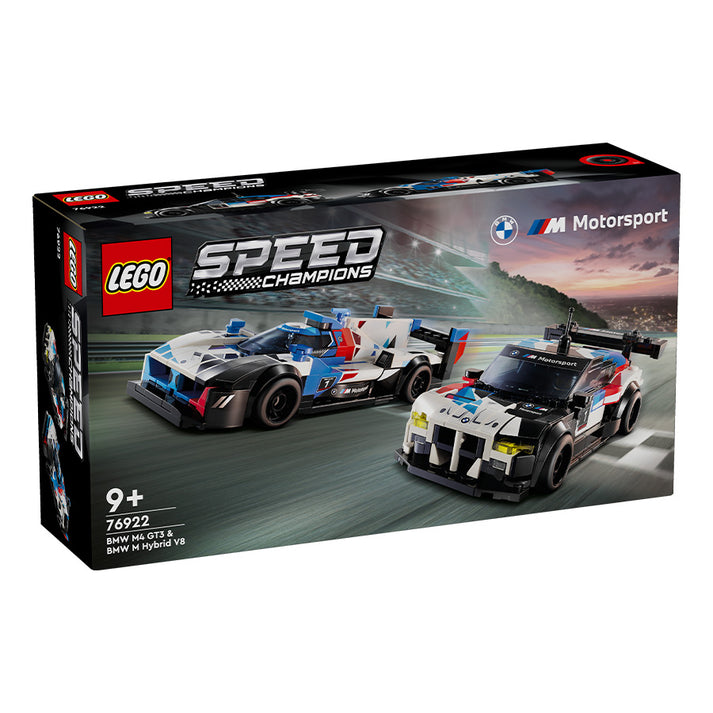 Bộ Mô Hình LEGO SPEED CHAMPIONS BMW M4 GT3 & BMW M Hybrid V8 #76922