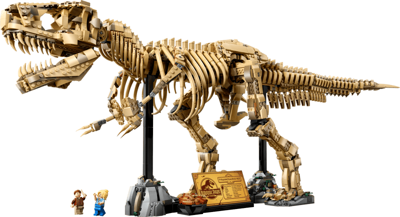 Bộ Mô Hình Hóa Thạch Khủng Long Tyrannosaurus Rex LEGO JURASSIC #76968
