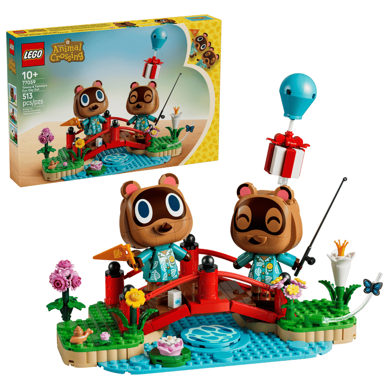 Bộ Mô Hình  Timmy & Tommy's Fun Day Out LEGO Animal Crossing #77059