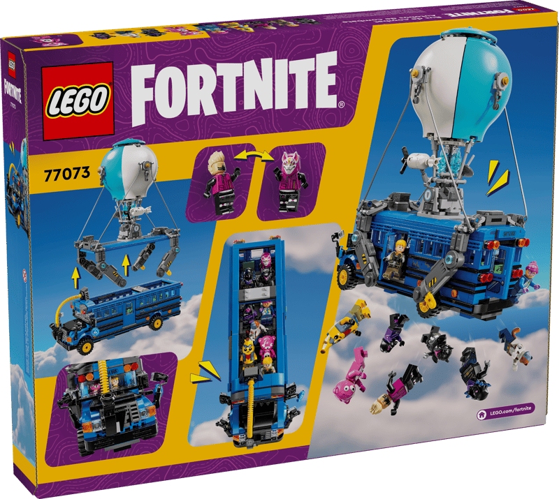Bộ Mô Hình Xe Buýt Chiến Đấu Battle Bus LEGO Fortnite #77073