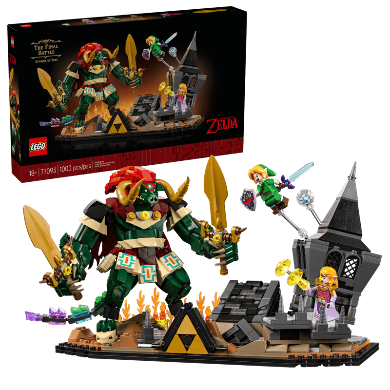 Bộ Mô Hình LEGO The Legend of Zelda Ocarina of Time Trận Chiến Cuối Cùng #77093