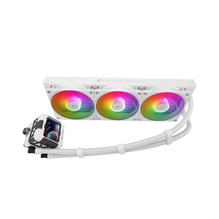 Tản Nhiệt Nước AIO Thermalright Frozen Warframe 360 ARGB Display Trắng