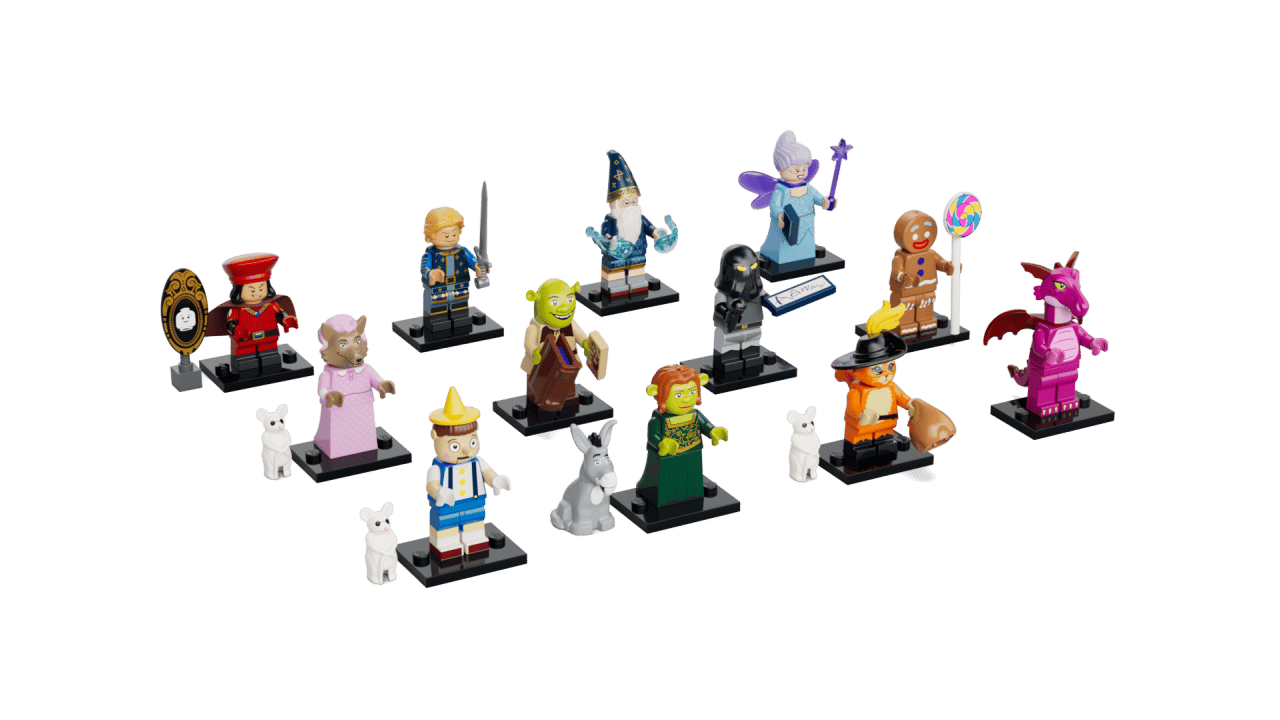 Mô Hình Lắp Ráp LEGO Minifigures Shrek Series 71053 (12 nhân vật)
