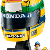 Mô Hình Lắp Ráp LEGO Mũ Bảo Hiểm Ayrton Senna F1 #43024