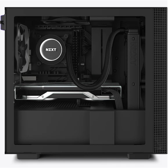 Vỏ Case Máy Tính NZXT H210 Màu Đen