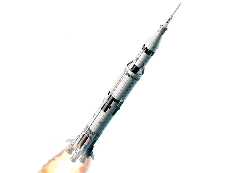 Bộ Mô Hình LEGO Mô Hình Tàu Vũ Trụ NASA Apollo Saturn V #92176