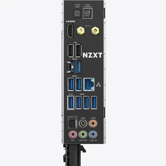 Bo Mạch Chủ NZXT N7 - B550 MOTHERBOARD (Đen/Trắng)