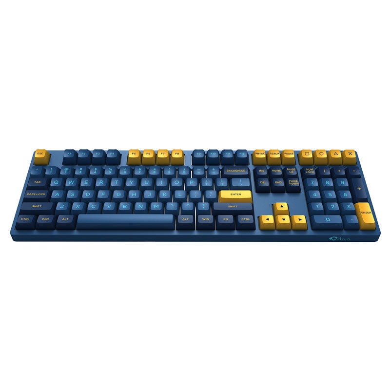 Bàn phím cơ AKKO 3108 V2 OSA – Macaw (Gateron Yellow switch)