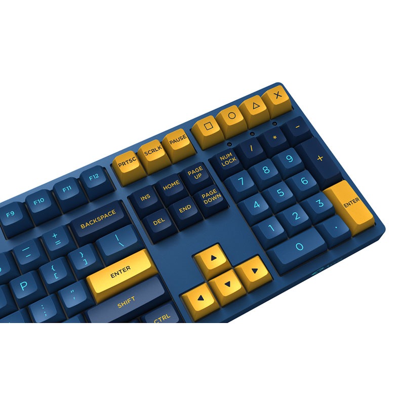Bàn phím cơ AKKO 3108 V2 OSA – Macaw (Gateron Yellow switch)