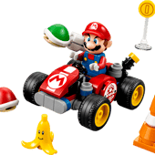 Mô Hình Lắp Ráp LEGO Super Mario Kart Đua Xe Cùng Mario #72054