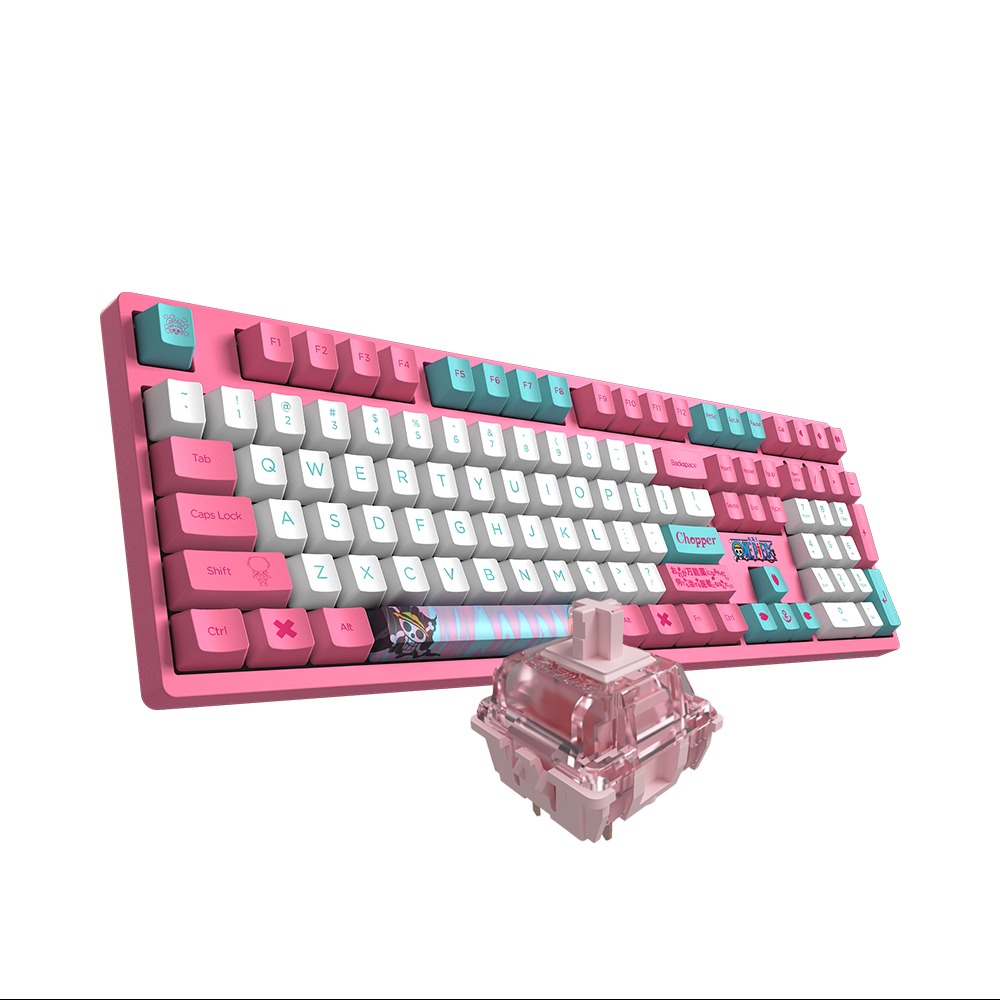 Bàn phím cơ AKKO 3108 v2 One Piece – Tony Chopper (Akko switch)