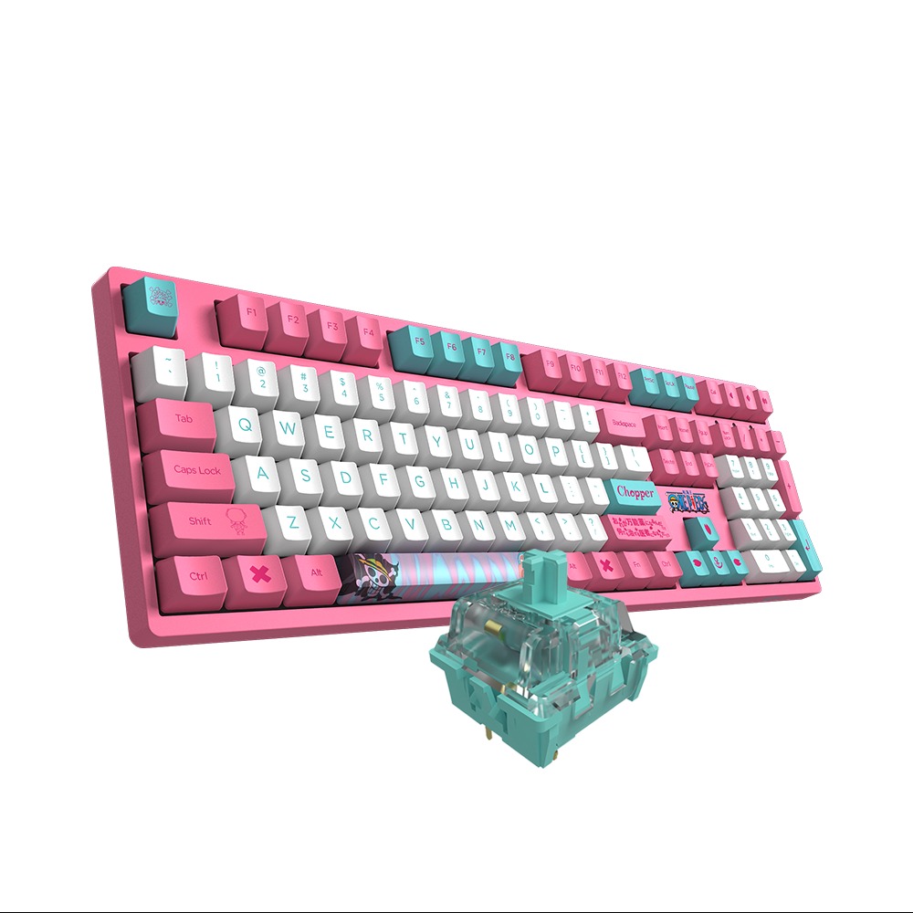 Bàn phím cơ AKKO 3108 v2 One Piece – Tony Chopper (Akko switch)