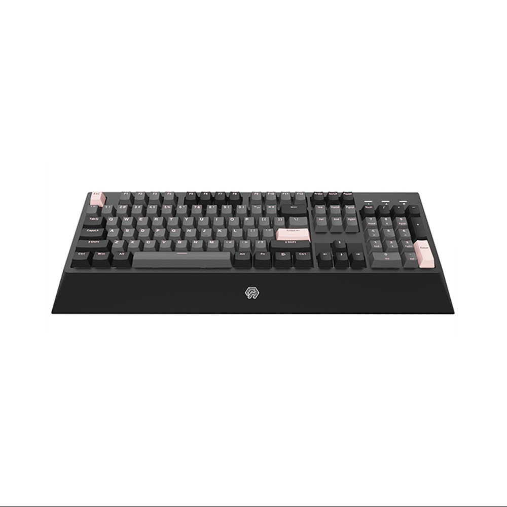 Bàn phím cơ Mojike GK1 Black Pink (AKKO sw v2 / LED trắng)