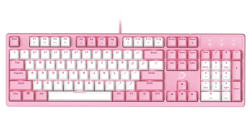 Bàn Phím cơ Dareu EK1280s Pink White