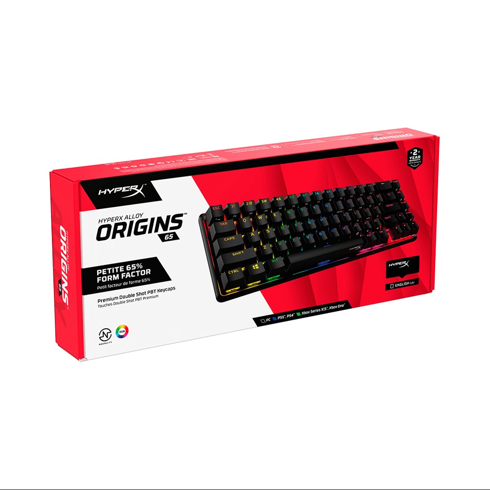 Bàn phím cơ HyperX Alloy Origins 65 - Aqua Switch
