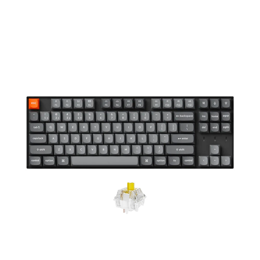 Bàn phím cơ không dây Keychron K8 Max Aluminum Frame RGB Hotswap (Keychron Sw)