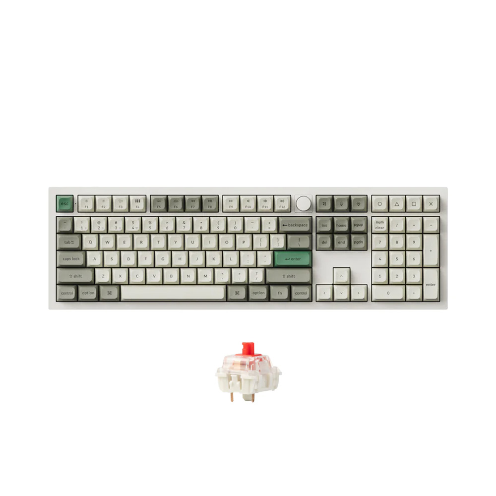 Bàn phím cơ không dây Keychron Q6 Max RGB Knob Hotswap (Gateron Sw)