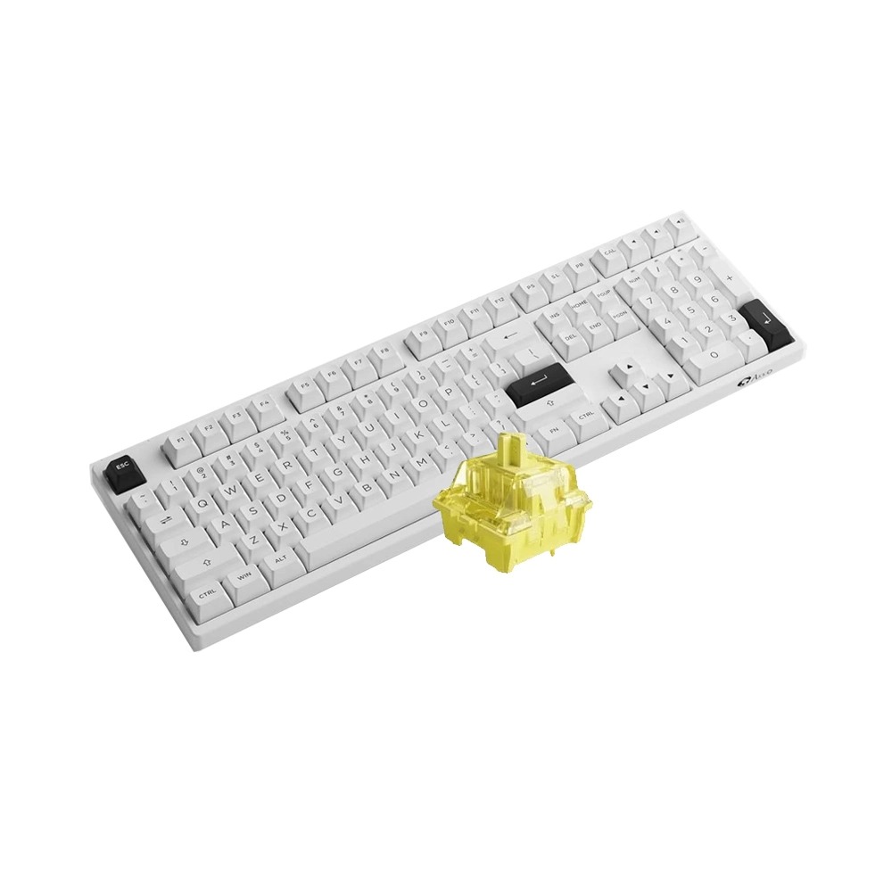 Bàn phím cơ AKKO 3108 RF Black on White