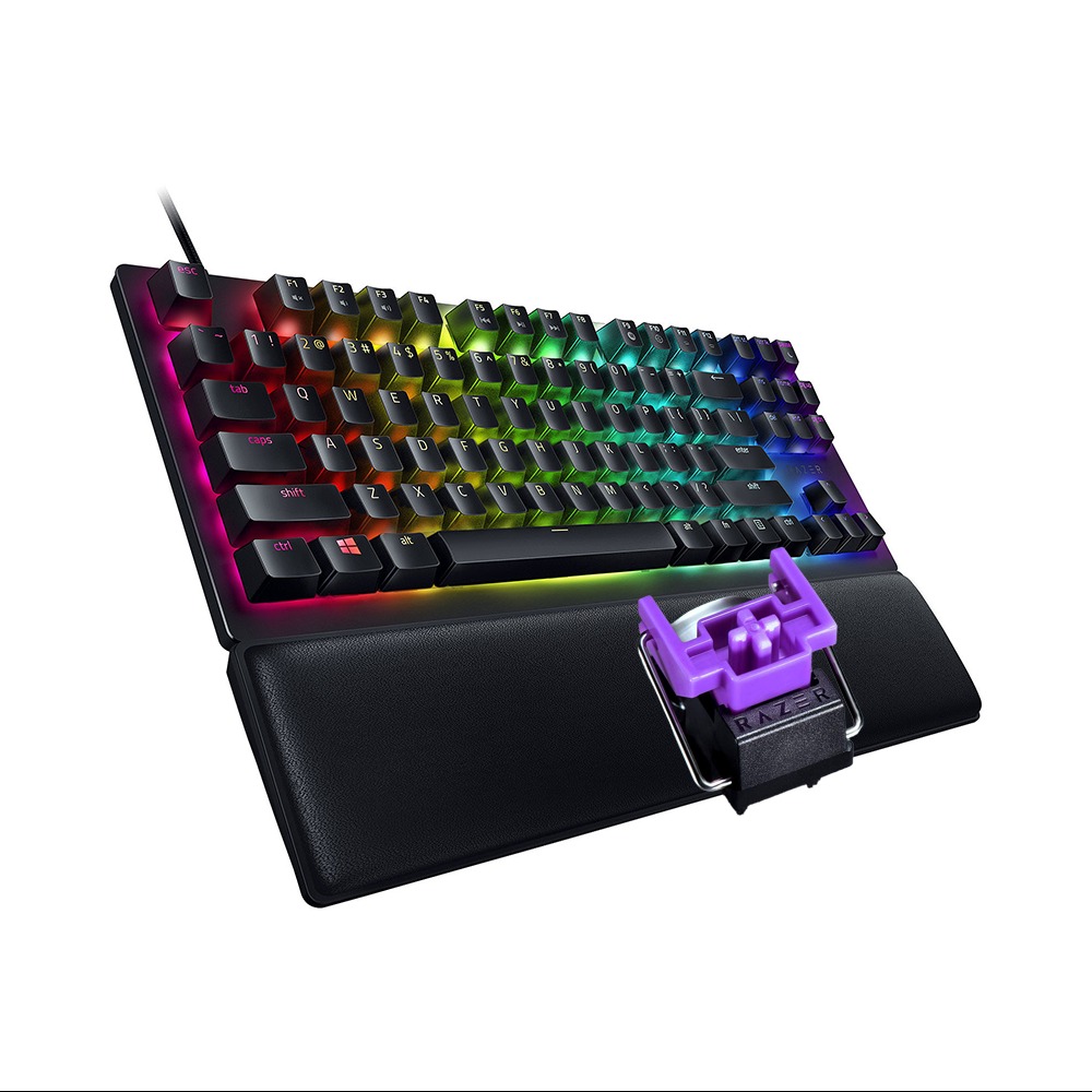 Bàn phím Razer Huntsman V2 TKL - (Purple/Red Switch)
