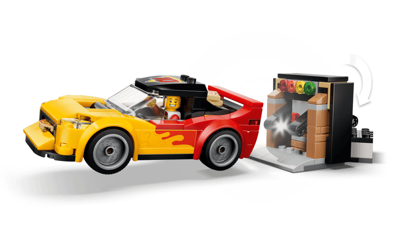 Bộ Mô Hình Quầy Bán Và Bộ Phương Tiện Giao Bánh Pizza LEGO CITY #60496