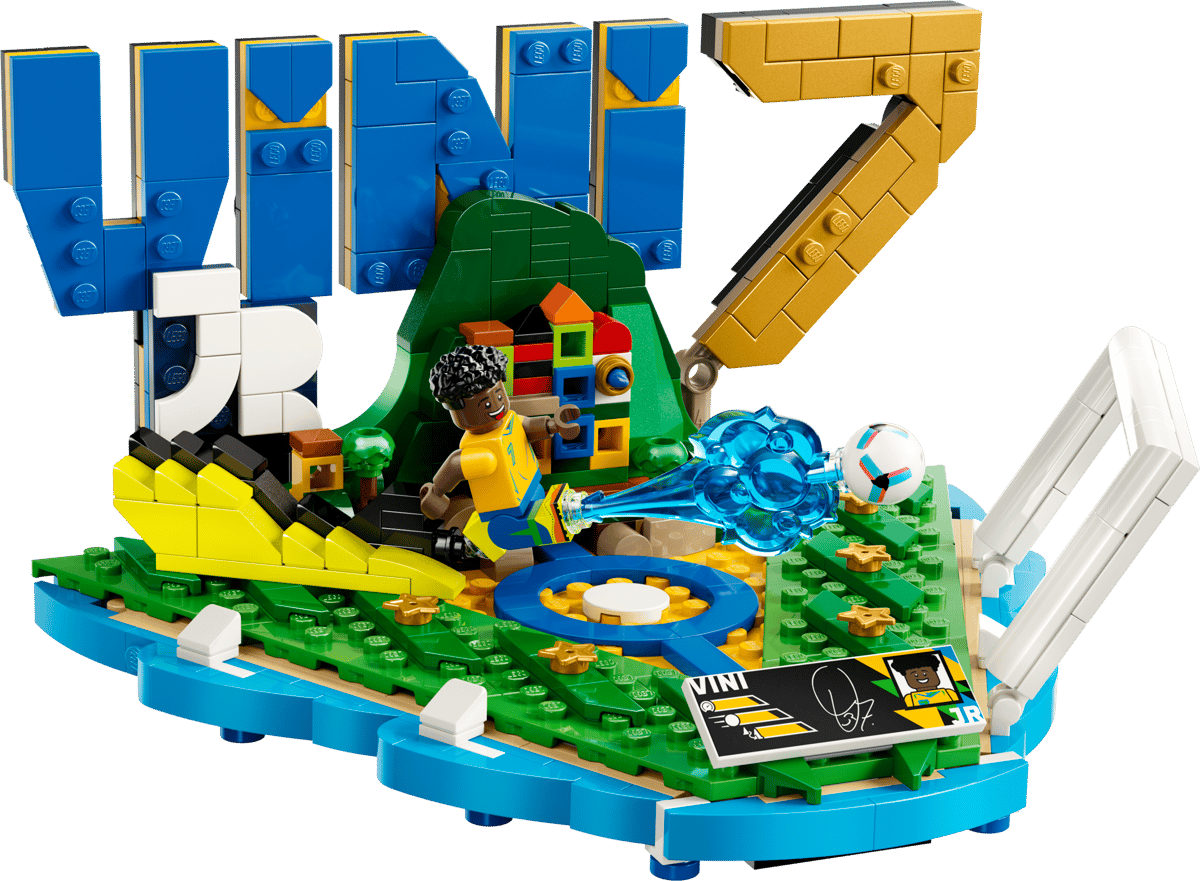 Bộ Mô Hình LEGO Vinícius Júnior - Siêu sao bóng đá Brazil #43027