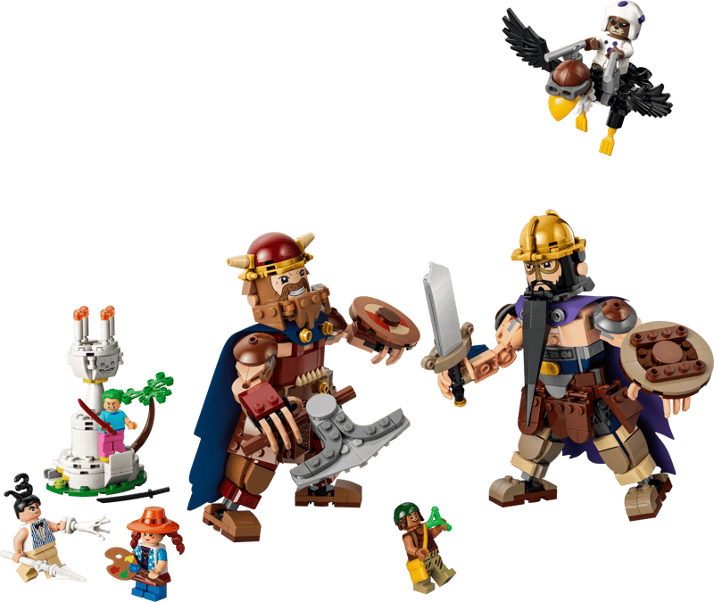 Bộ Mô hình Đại Chiến Người Khổng Lồ Ở Little Garden LEGO One Piece #75644