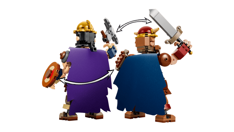 Bộ Mô hình Đại Chiến Người Khổng Lồ Ở Little Garden LEGO One Piece #75644
