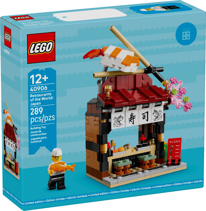 Bộ Mô Hình LEGO Nhà Hàng Nhật Bản - Restaurants of the World Japan #40906